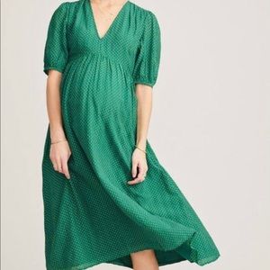 NWT Hatch Maternity Melanie Dress in Jade sz 2